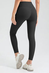 High Waist Skinny Active Pants - Trendsi