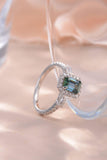 1 Carat Moissanite 925 Sterling Silver Ring - Trendsi
