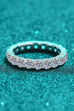 2.1 Carat Moissanite Ring - Trendsi