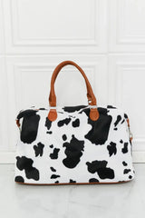 Animal Print Plush Weekender Bag - Trendsi - Flyclothing LLC