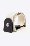 PU Elastic Snap Closure Belt - Trendsi - Flyclothing LLC