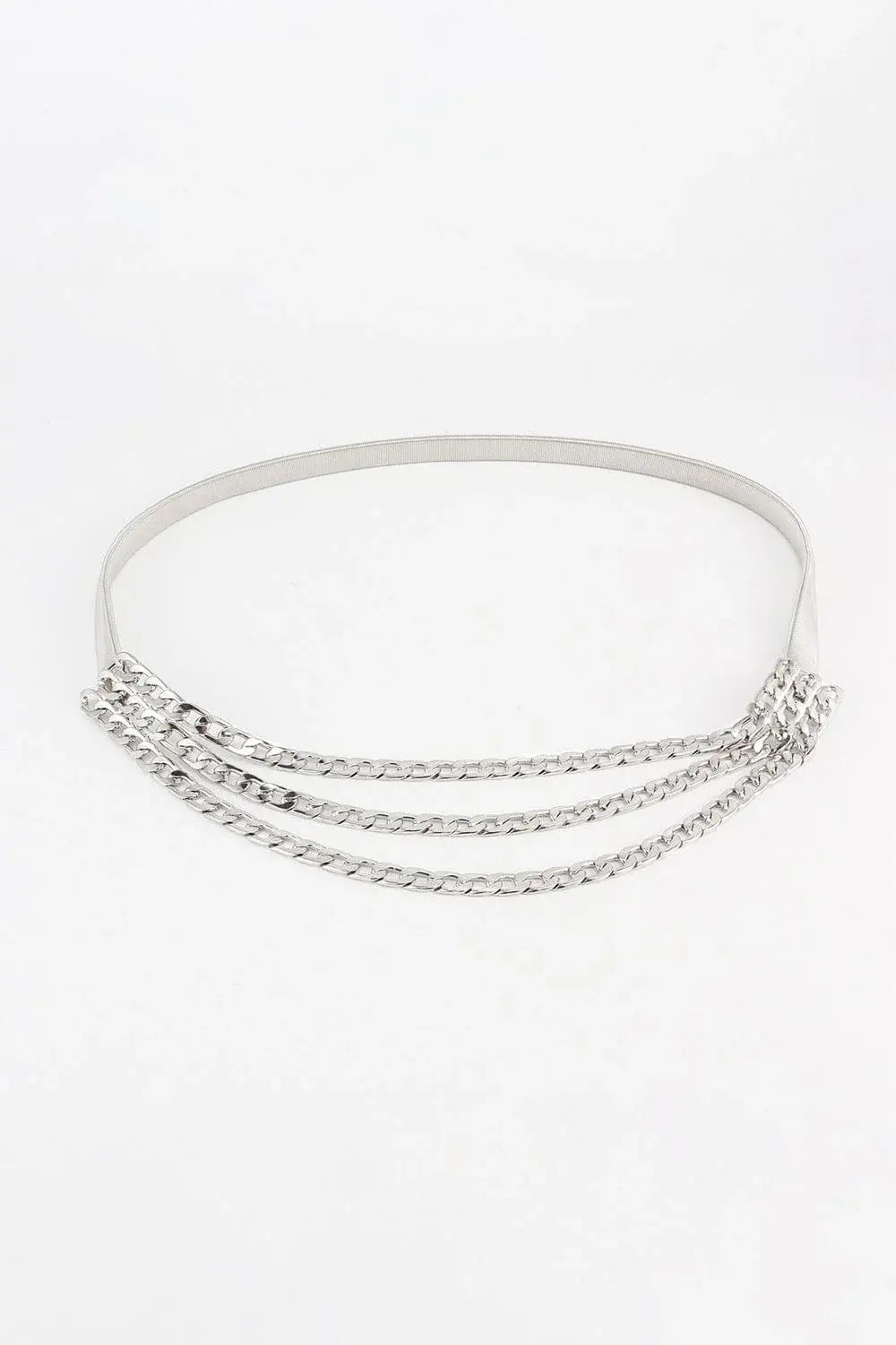 Metal Triple-Layered Chain Belt - Trendsi - Flyclothing LLC