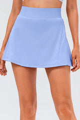 High Waist Pleated Active Skirt - Trendsi - Flyclothing LLC