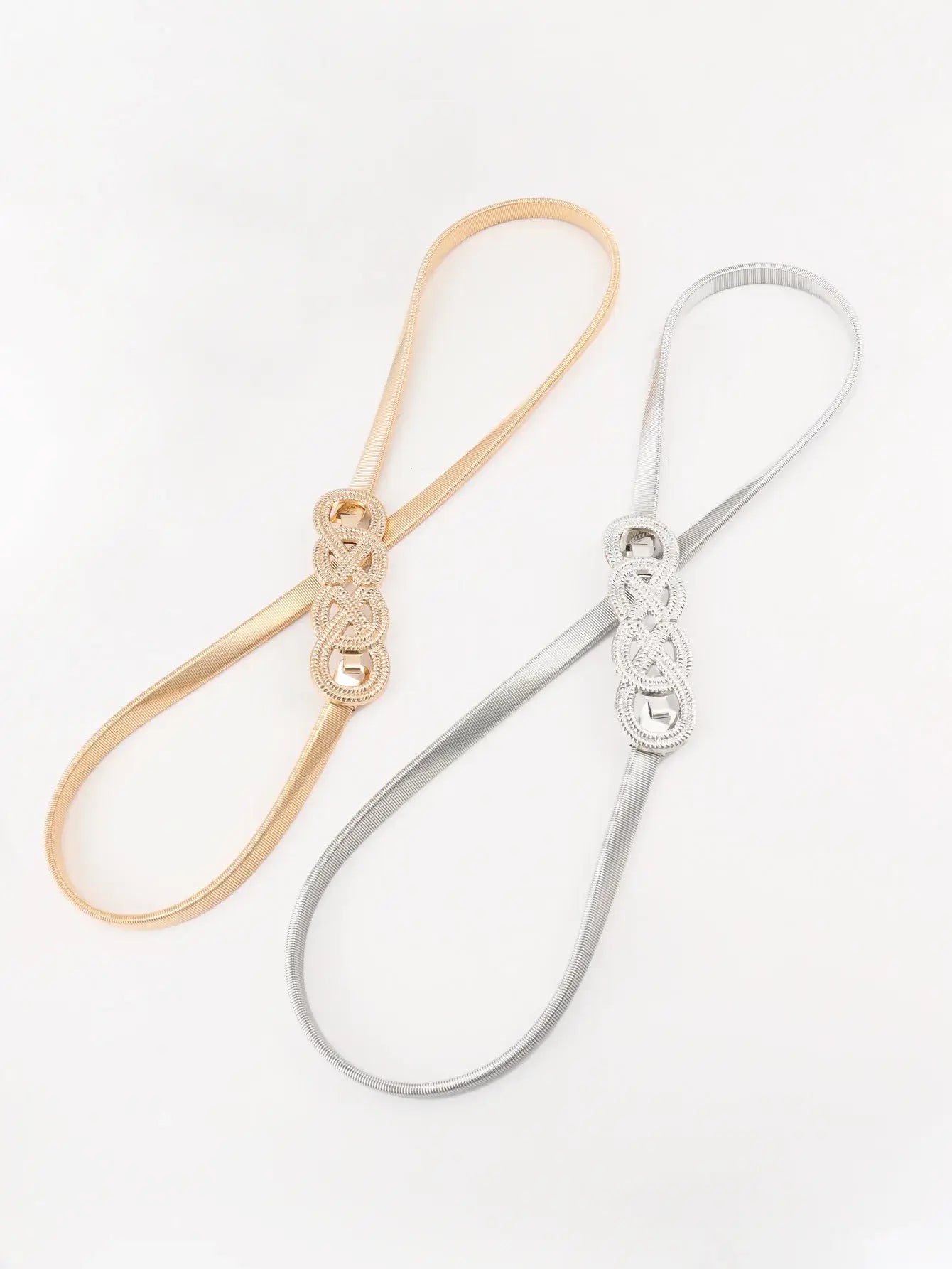 Knot Buckle Metal Belt - Trendsi - Flyclothing LLC