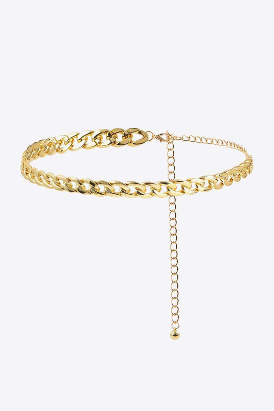 Adjustable Curb Chain Belt - Trendsi - Flyclothing LLC
