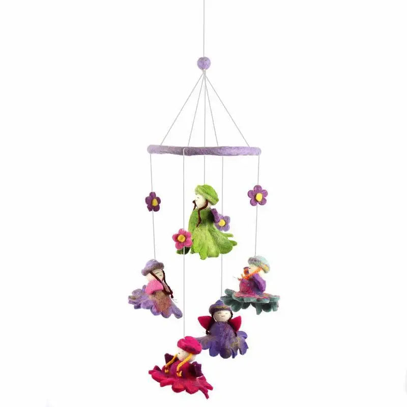 Felt Flower Fairy Mobile - Global Groove - Global Groove - Flyclothing LLC