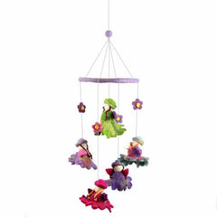 Felt Flower Fairy Mobile - Global Groove - Global Groove