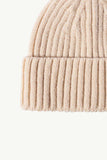 Rib-Knit Cuff Beanie - Trendsi - Flyclothing LLC