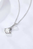 Special Occasion 1 Carat Moissanite Pendant Necklace - Trendsi - Flyclothing LLC