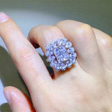 3 Carat Moissanite 925 Sterling Silver Ring - Trendsi - Flyclothing LLC