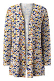Printed Long Sleeve Cardigan - Trendsi - Flyclothing LLC