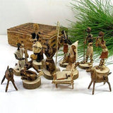 Banana Fiber Nativity Set - Esther Kariuki - Esther Kariuki