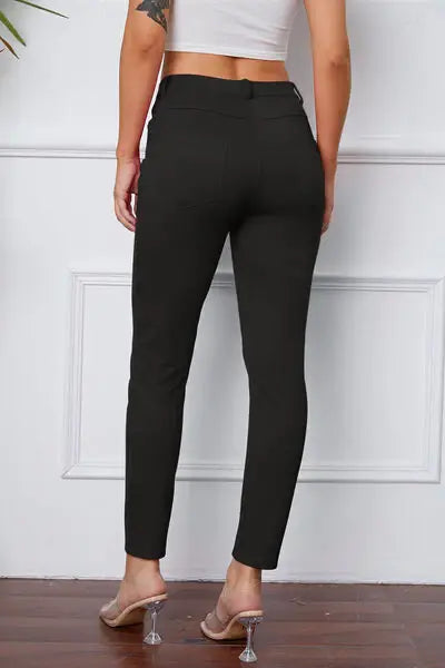 StretchyStitch Pants by Basic Bae - Trendsi - Flyclothing LLC