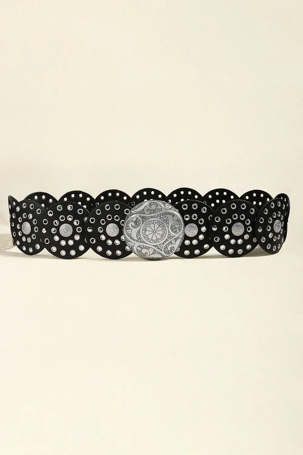 Vintage PU Leather Wide Belt - Trendsi - Flyclothing LLC