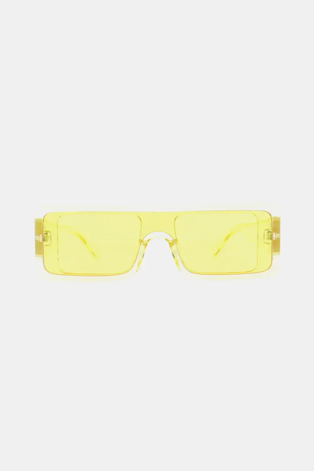 Polycarbonate Frame Rectangle Sunglasses - Trendsi - Flyclothing LLC