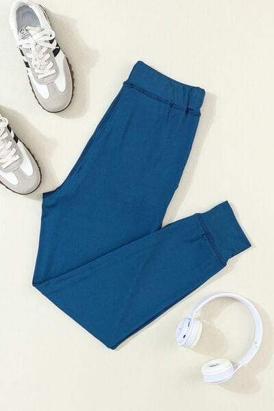Drawstring Joggers with Pockets - Trendsi - Flyclothing LLC