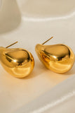 18K Gold-Plated Copper Earrings - Trendsi