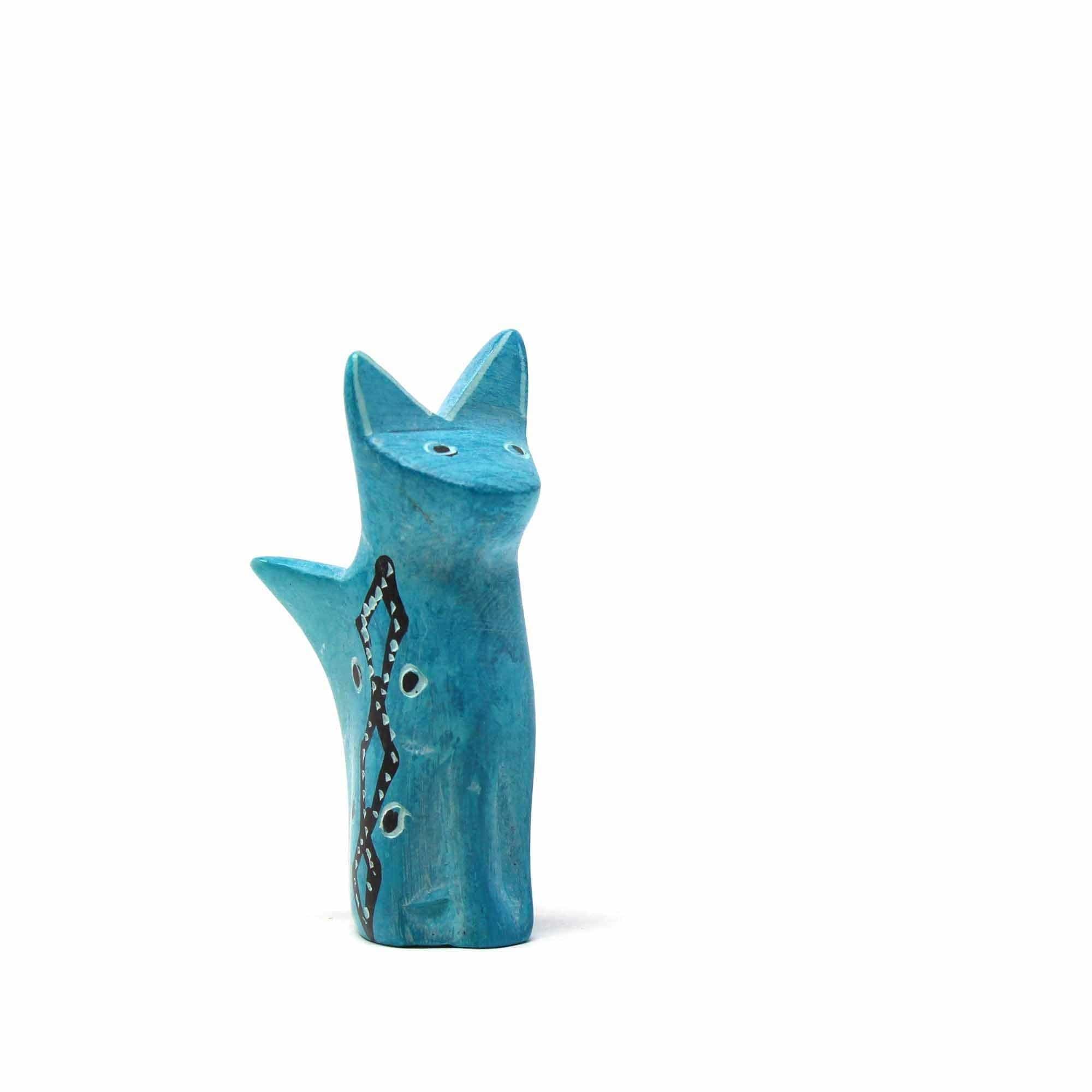 Soapstone Tiny Sitting Cats - Assorted Pack of 5 Colors - Flyclothing LLC