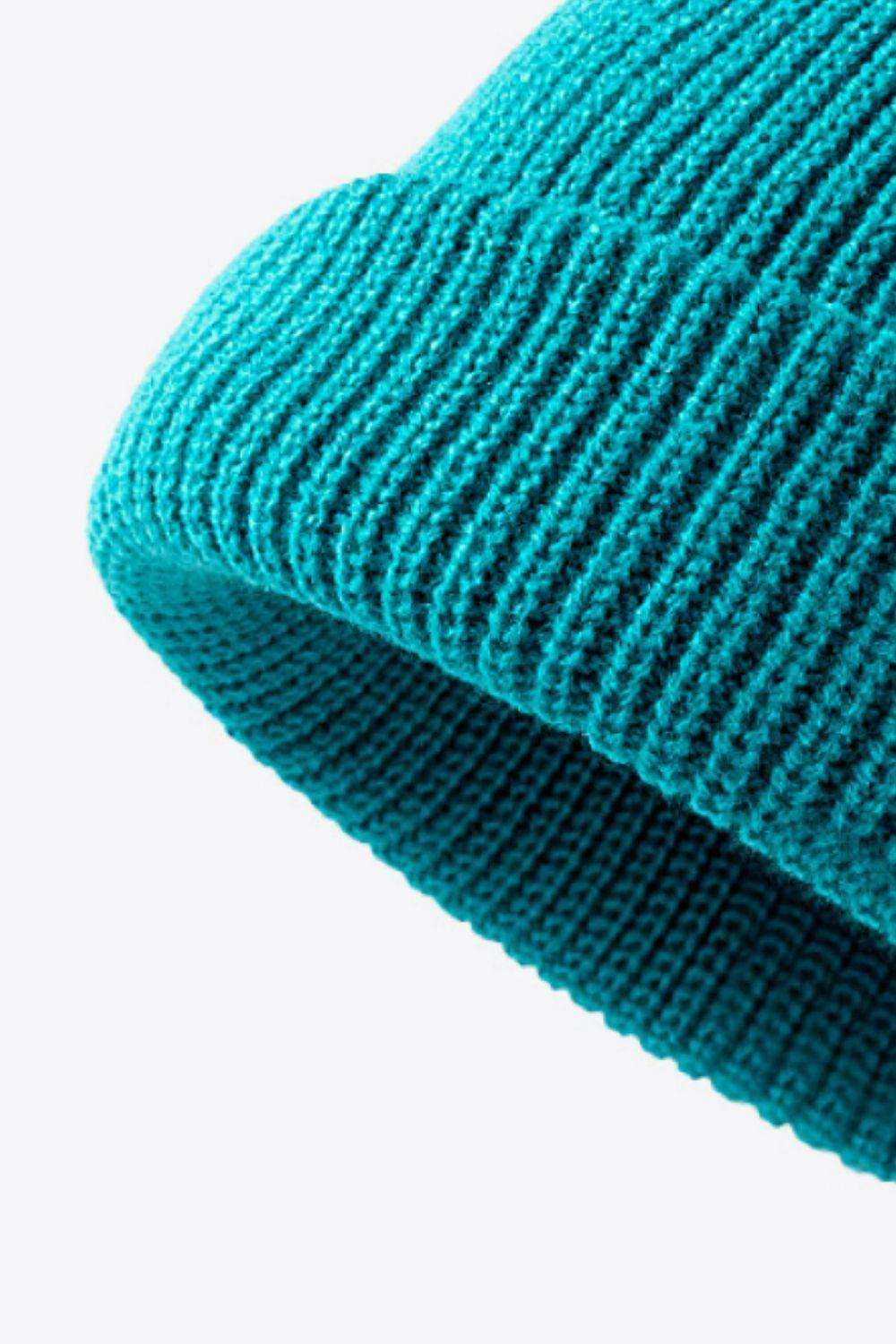 Calling For Winter Rib-Knit Beanie - Trendsi - Flyclothing LLC