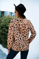 Full Size Printed Quarter-Snap Drop Shoulder Hoodie - Trendsi - Flyclothing LLC