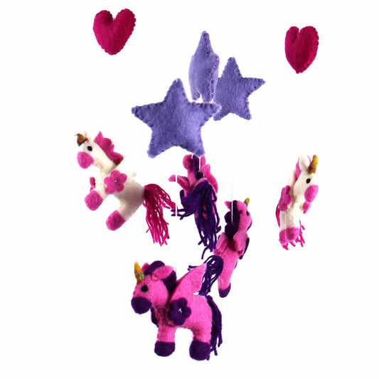 Felt Unicorn Mobile - Global Groove - Global Groove