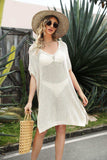 Openwork Side Slit Cover-Up Dress - Trendsi - Flyclothing LLC