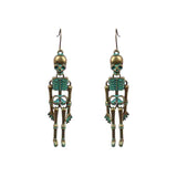 Skeleton Alloy Earrings - Trendsi - Flyclothing LLC