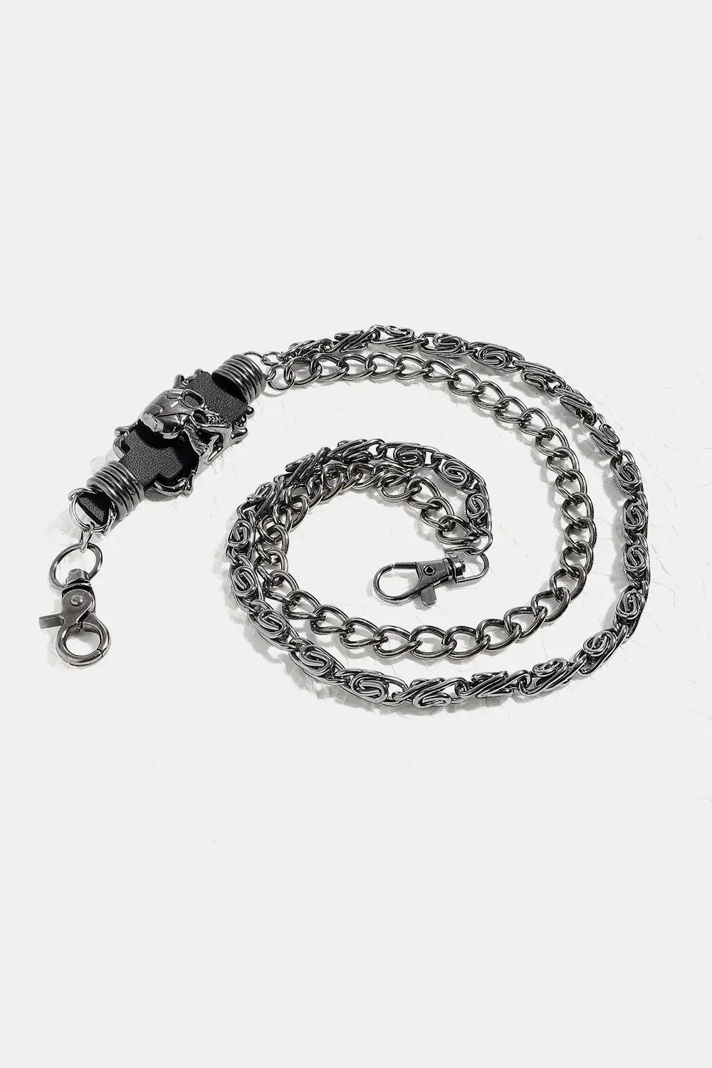 Double Layer Alloy Chain Belt - Trendsi - Flyclothing LLC