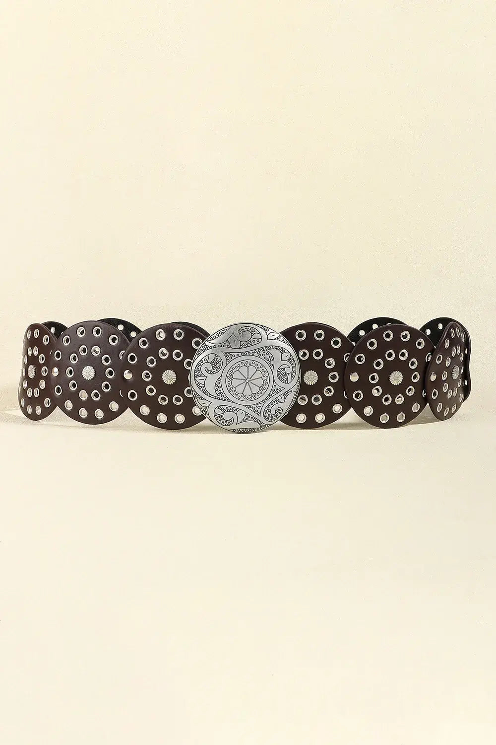 Vintage PU Leather Wide Belt - Trendsi - Flyclothing LLC