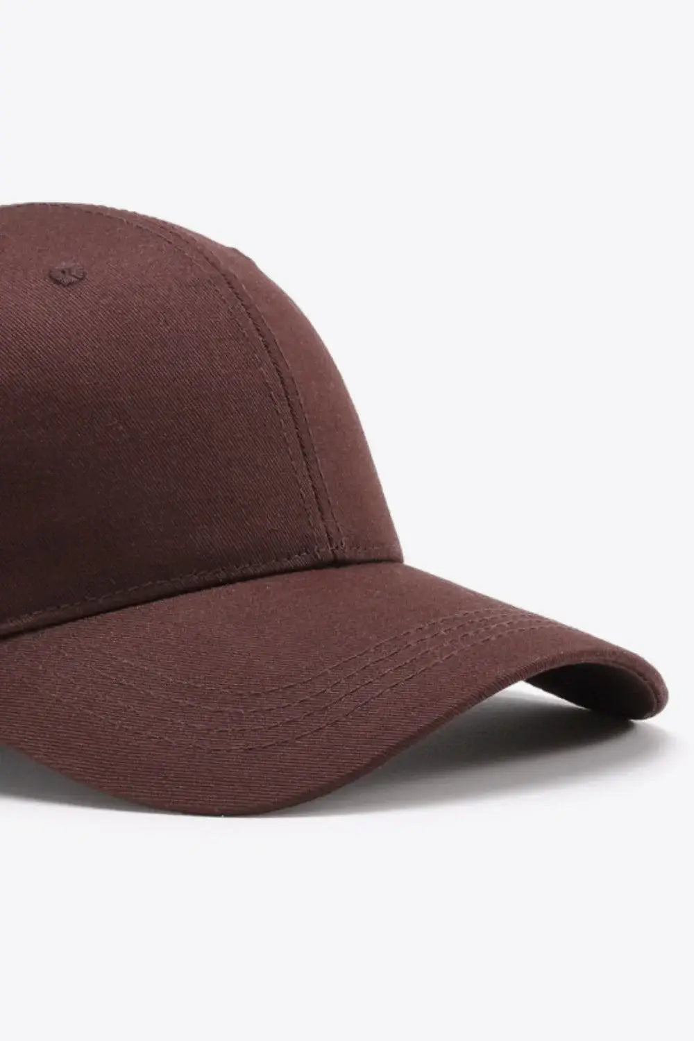 Plain Adjustable Cotton Baseball Cap - Trendsi - Flyclothing LLC