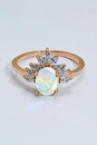 Best Of Me 925 Sterling Silver Opal Ring - Trendsi