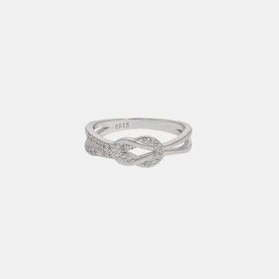 Zircon 925 Sterling Silver Ring - Trendsi - Flyclothing LLC