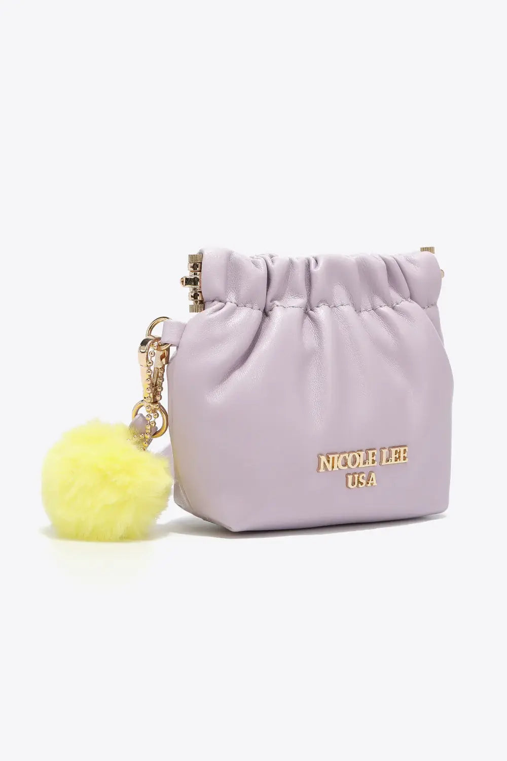 Nicole Lee USA Faux Leather Pouch - Trendsi - Flyclothing LLC