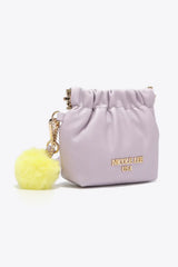 Nicole Lee USA Faux Leather Pouch - Trendsi - Flyclothing LLC