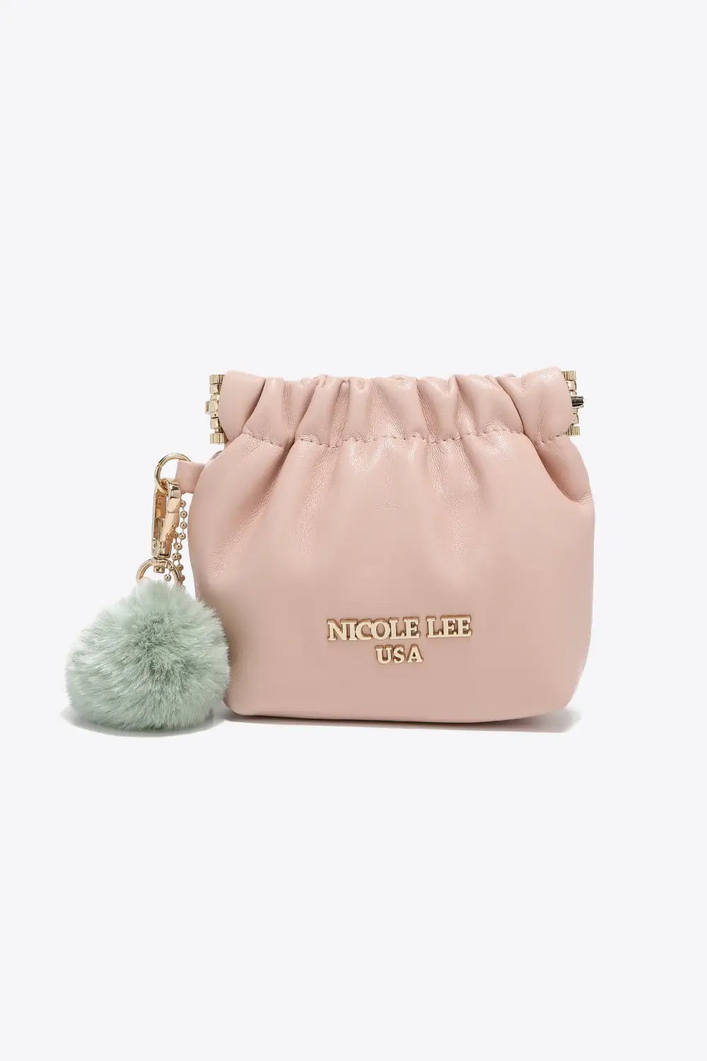 Nicole Lee USA Faux Leather Pouch - Trendsi - Flyclothing LLC