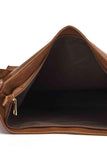 Large PU Leather Crossbody Bag - Trendsi