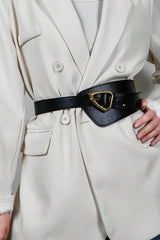 Irregular PU Leather Belt - Trendsi - Flyclothing LLC