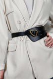 Irregular PU Leather Belt - Trendsi - Flyclothing LLC