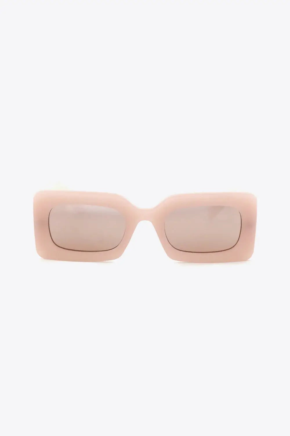 Polycarbonate Frame Rectangle Sunglasses - Trendsi - Flyclothing LLC