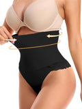 Full Size Lace Detail Shaping Shorts - Trendsi