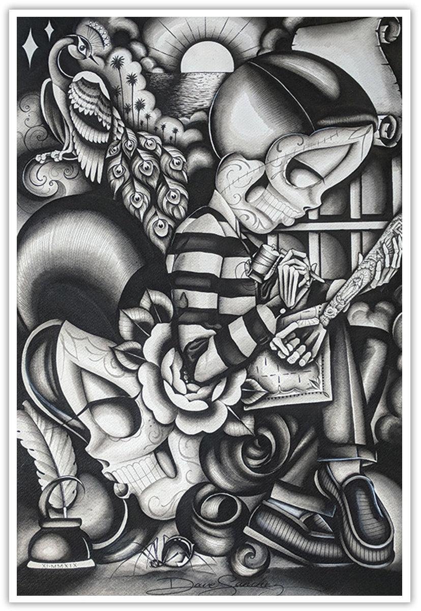 Dave Sanchez Chicano Me Print - Dave Sanchez
