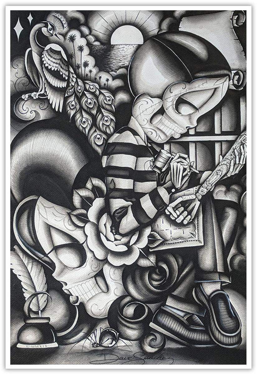 Dave Sanchez Chicano Me Print - Dave Sanchez - Flyclothing LLC
