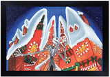 Penny Slice Christmas Town 12 x 18 Art Print - Penny Slice