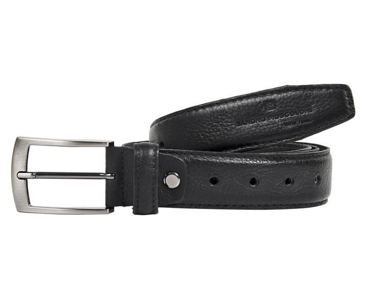 Sandro Moscoloni Dress Belt 080 Black - Flyclothing LLC