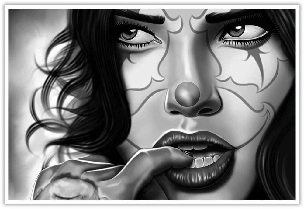Charlie Medina Clown Secrets 12 x 18 Art Print - Charlie Medina