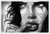 Charlie Medina Clown Secrets 12 x 18 Art Print - Charlie Medina