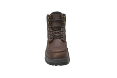 AdTec Men 6" Tumbled Leather Moc Soft Toe Waterproof Work Boots - Flyclothing LLC