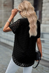 Button Up Short Sleeve Shirt - Trendsi - Flyclothing LLC