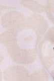 Flower Pattern Turtleneck Long Sleeve Sweater - Trendsi - Flyclothing LLC