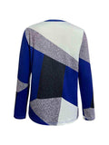Color Block Round Neck T-Shirt - Trendsi - Flyclothing LLC